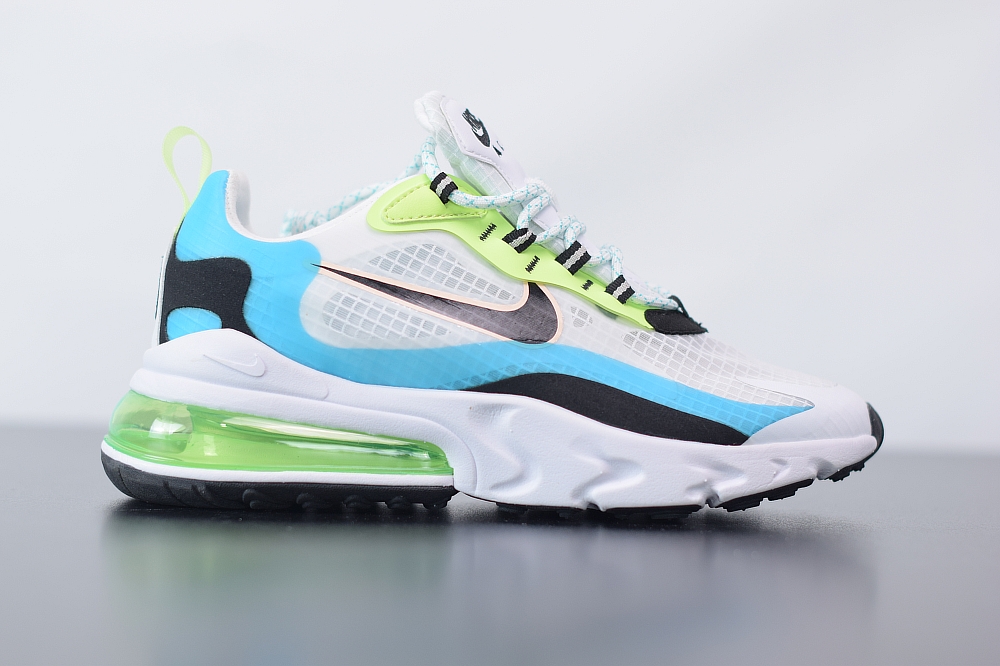 Nike Air Max 270 React Oracle Aqua Ghost Green(With Video)