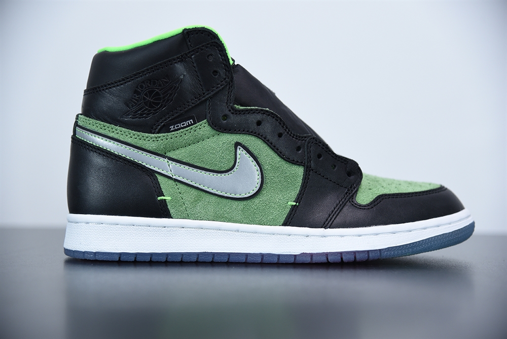 Jordan 1 Retro High Zoom Zen Green(With Video)