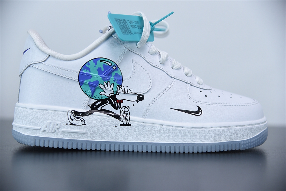 Nike Air Force 1 Flyleather Steve Harrington Earth Day (​2019)(With Video)