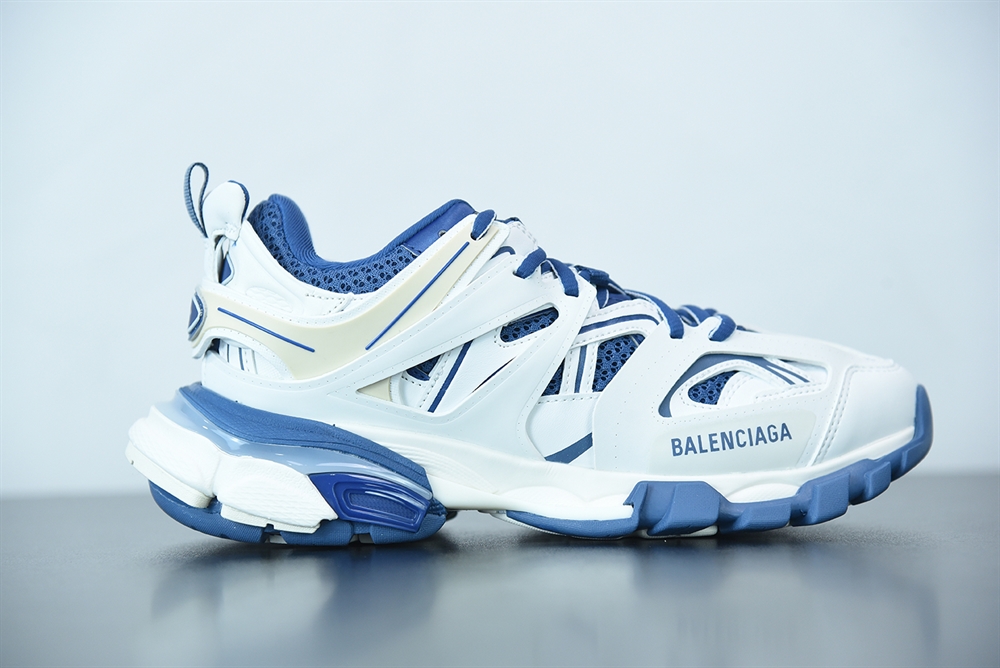 Balenciaga Track Sneaker Worn Out White/Blue(With Video)