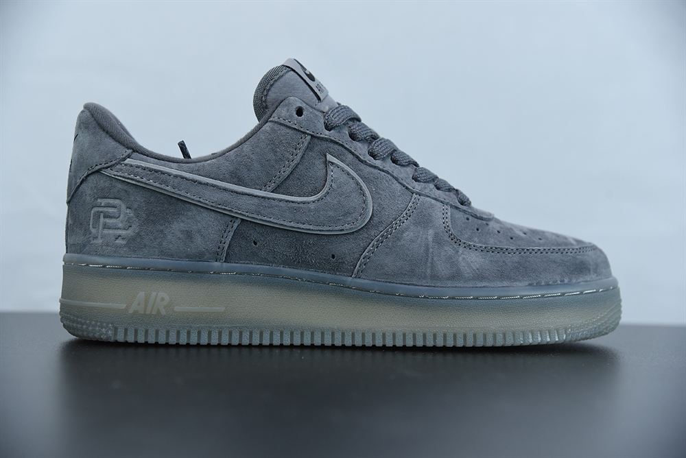 Nike Air Force 1 07 Reigning Champ Reflective Suede Dark Grey/Black