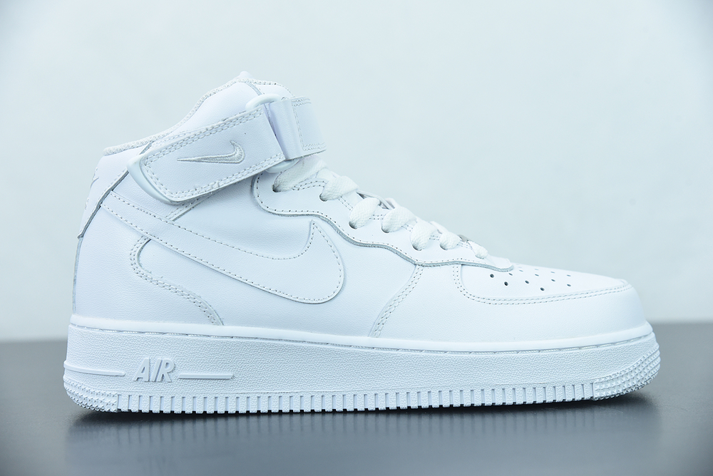 Nike Air Force 1 Mid White  07