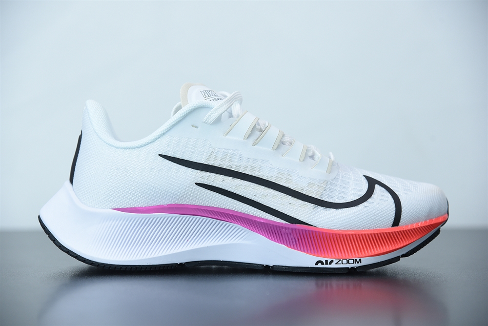 Nike Air Zoom Pegasus 37 White Multi-Color(With Video)