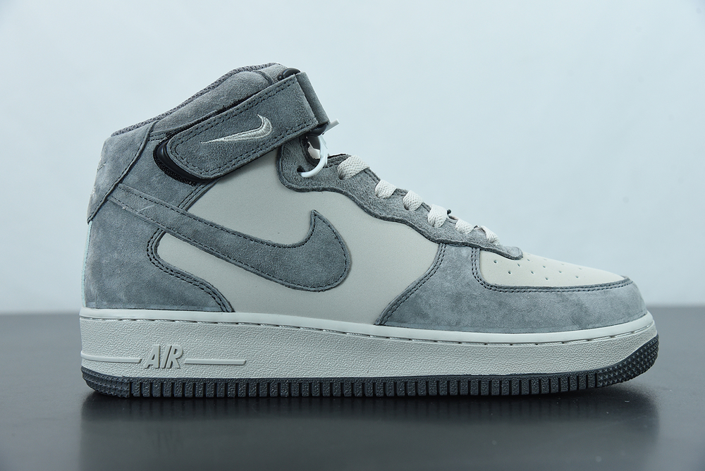 Nike Air Force 1 07 Mid Wolf Grey Dark Grey White