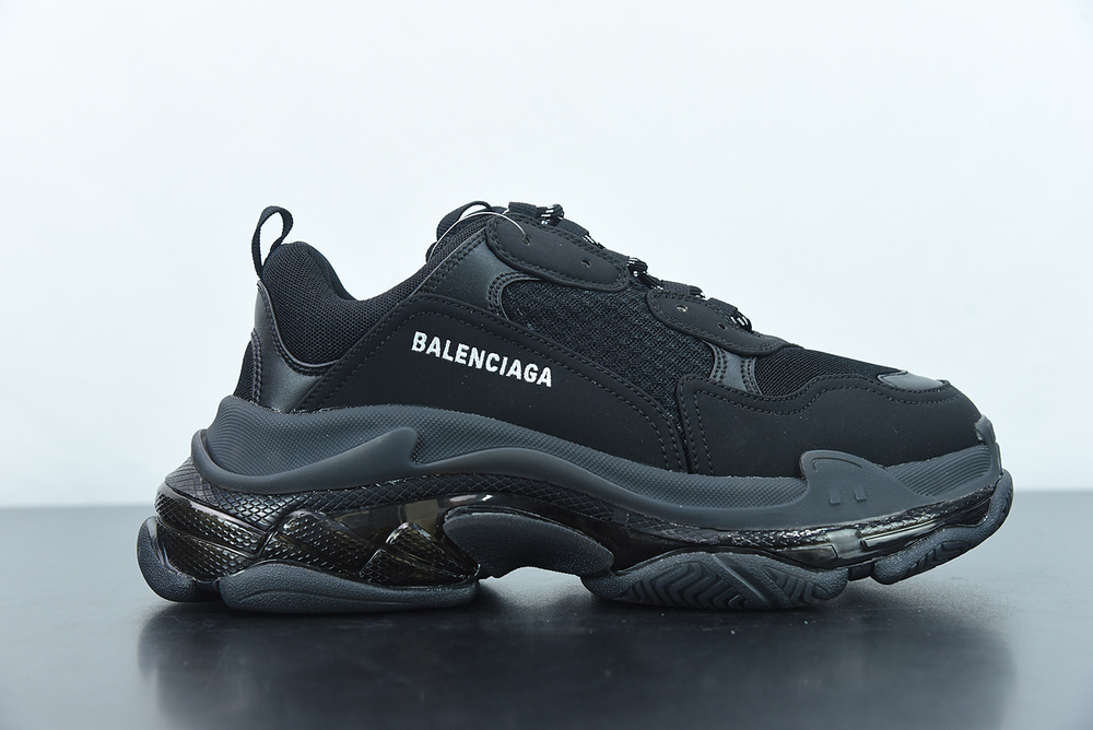 Balenciaga Triple ClearSole All Black