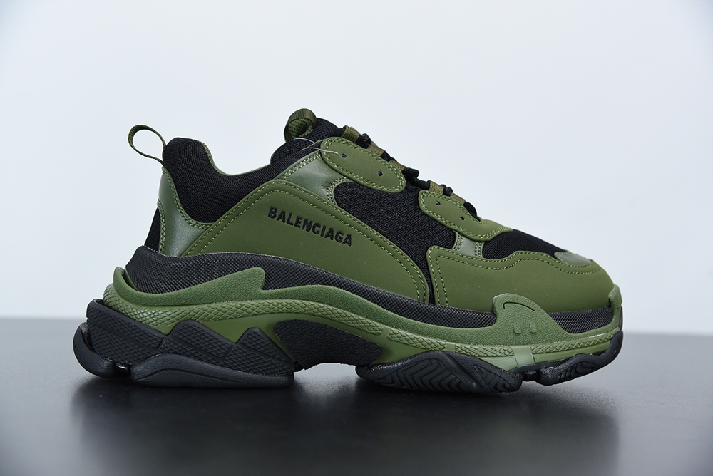 Balenciaga Triple S Army Green(With Video)