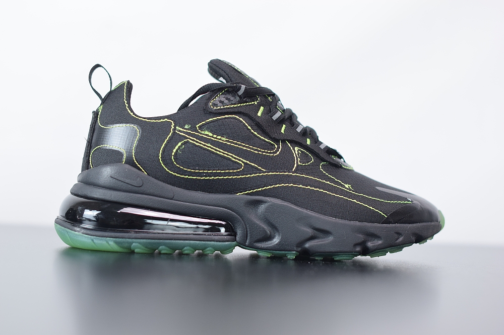 Nike Air Max 270 React Black Electric Green(With Video)