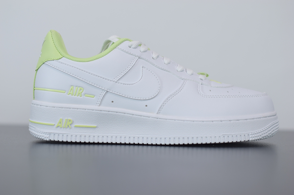 Nike Air Force 1 Low Double Air Low White Barely Volt(With Video)