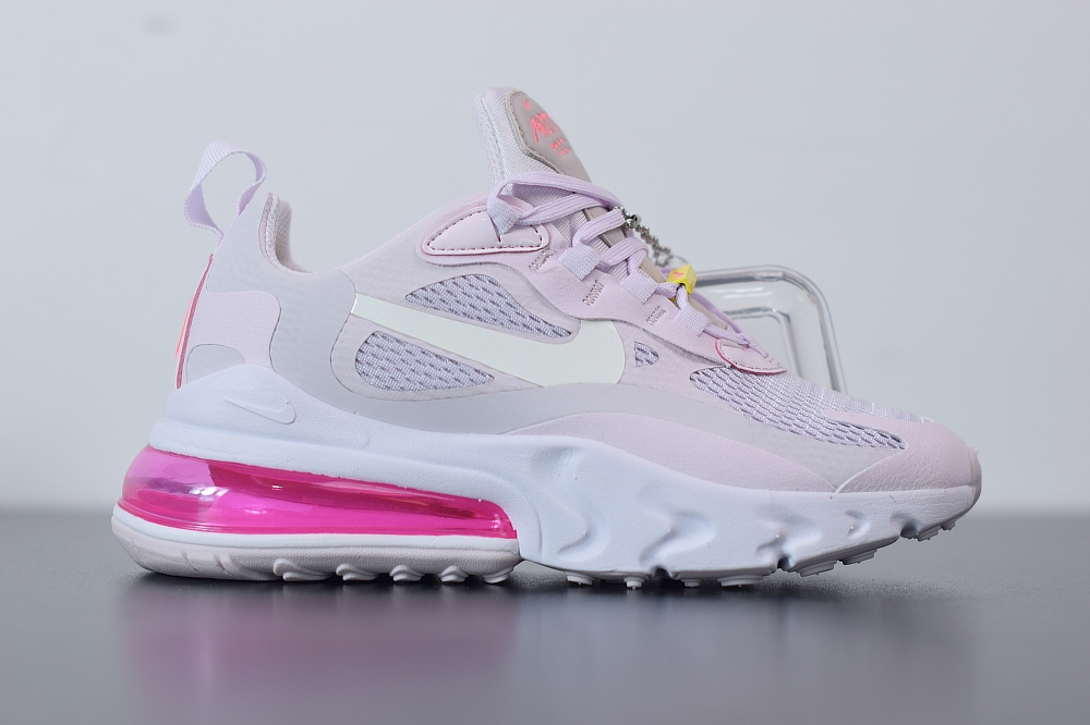 Nike Air Max 270 React Light Violet Digital Pink(With Video)