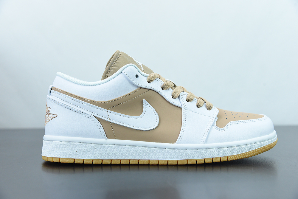 Jordan 1 Low Hemp White