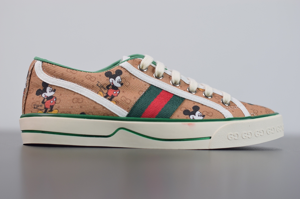 Gucci x Disney Tennis 1977 Print Sneaker Canvas