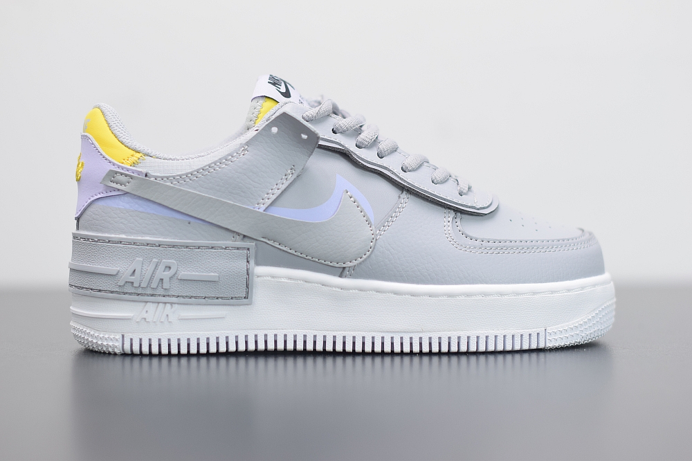 Nike Air Force 1 Shadow Wolf Grey Lavender Mist (W)(With Video)