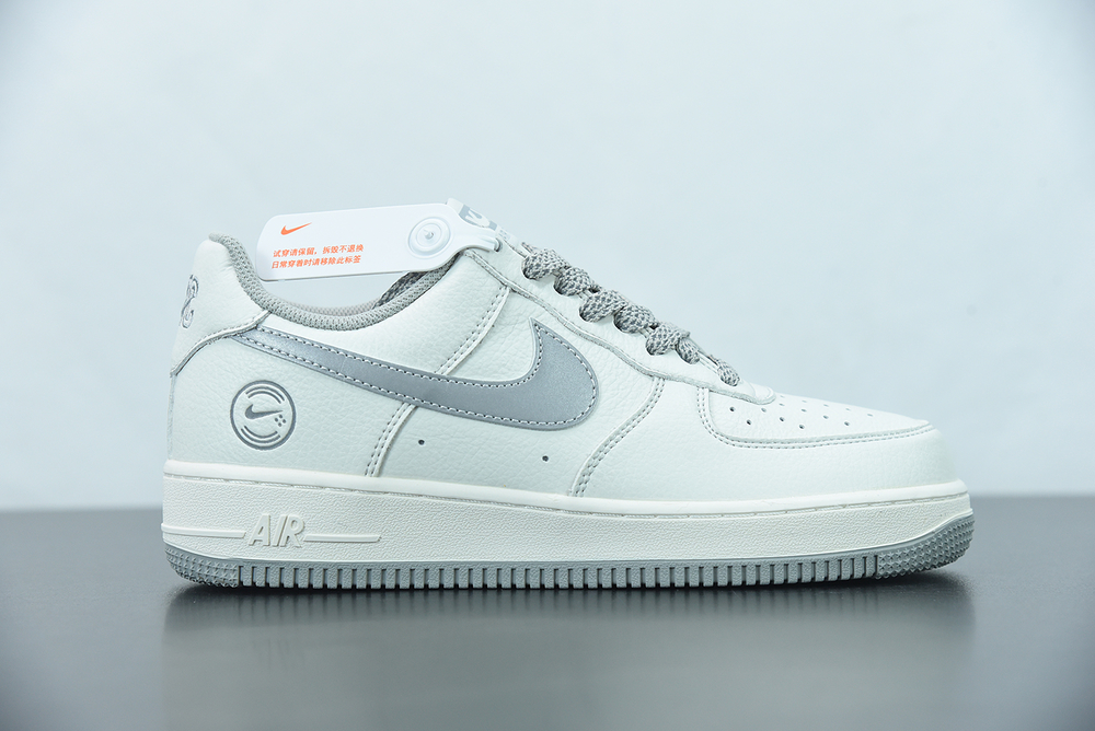 Kith x Nike Air Force 1 07 Low White Grey