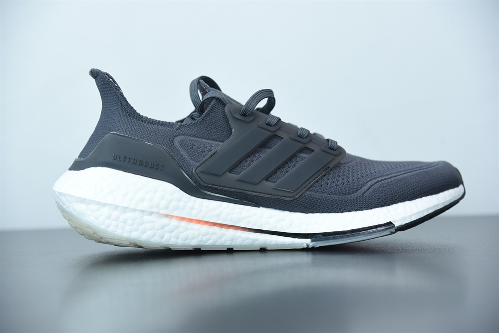 Adidas Ultra Boost 21 Grey Screaming Orange