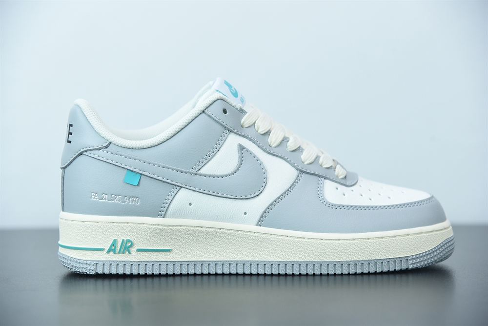 Nike Air Force 1 07 Off-White SU19 White Grey Blue