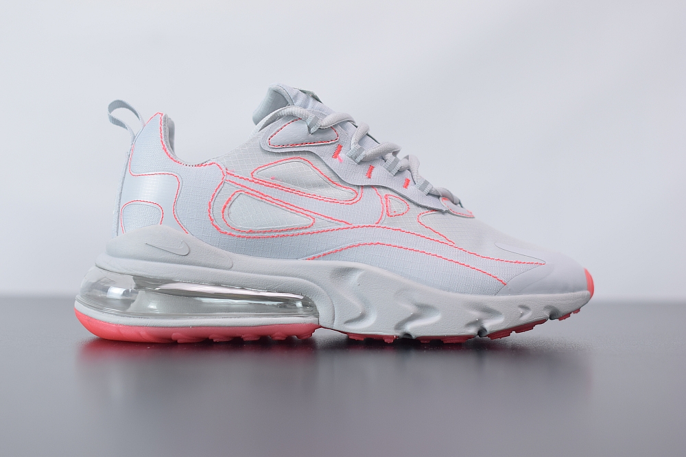 Nike Air Max 270 React SP White Crimson(With Video)